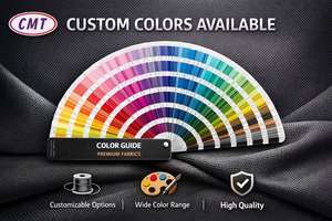 Tela Oxford 300D Negra Mate con Revestimiento de PU, 100% Poliéster, Ignífuga, Resistente a Desgarros, Anti-Pilling, Fluorescente, Peso Medio - Product Image 4