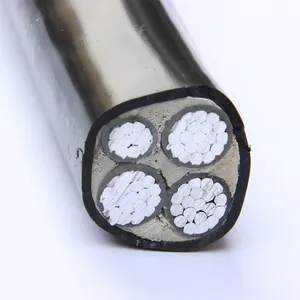 High quality china aluminum copper multiple cores underground power cable electrical wire factory