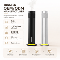 Diffuseur d'arômes intelligent portable électrique en alliage d'aluminium 2026, sans eau, pour maison et hôtel, contrôle par application, rechargeable – Nouveauté promotionnelle