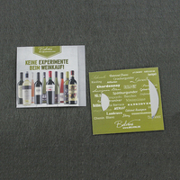 Verseur de vin personnalisé imprimé, anti-goutte, en argent, cadeau promotionnel pour club de vinothérapie