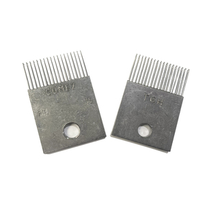 Bloque de aguja de goma de aleación de alta calidad, piezas de placa de aguja, bloques de guía de máquina de ganchillo para máquina de tejer de urdimbre - Product Image 6