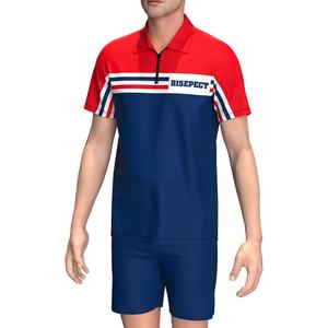 Maillots de course à manches courtes pour équipes sportives, sublimation, chemises de moto, polo moto en denim - Product Image 5
