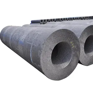 High Power Graphite Electrode With Nipple UHP/HP/RP Graphite Electrode For EAF Electric Arc Furnace