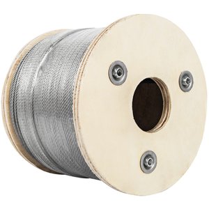 Câble en acier galvanisé à haute teneur en carbone avec âme en fibre optique 1x19 DIA 6MM 8X25FI+FC pour levage d'avions - Product Image 3