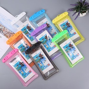 Fundas Impermeables para Teléfonos Móviles para Natación, Fundas con Bolsa de Aire Macron para Colgar en el Cuello, Fundas Universales para Teléfonos para Buceo y Esquí, para Todos los Teléfonos de 7 Pulgadas - Product Image 2