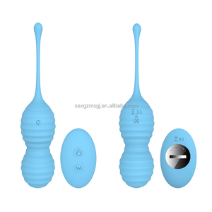 Bola Vibrator Mini Grosir dengan Remote Control, Bola Kegel Getar untuk Stimulasi Seks Vagina bagi Wanita - Product Image 3