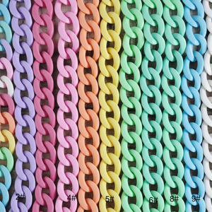 Colgante de pared de cadena de eslabones de resina hecho a mano, adorno de pared decorativo exclusivo para interiores de casas - Product Image 1