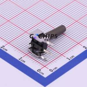 SKHHNJA010 Push Button Switch Through hole Component (THT) Switch Single Pole Single Throw Round Button Right Angle Insert 50mA - Product Image 2