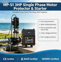 Kotak Kontrol Pompa Air Digital MP-S1 Terkemuka untuk Solusi Pengolahan Air, Material ABS, OEM, Pelindung Motor AC Otomatis Penuh 1