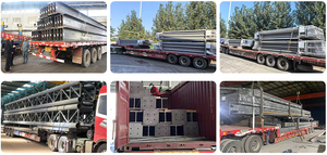 Cobertizos Modulares de Acero para Almacenes y Salas de Exhibición de Autos, Estructuras Prefabricadas de Acero para Estacionamientos, Diseño Moderno, Origen Shandong - Product Image 6