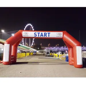 Custom Brand Large Inflatable Advertising Arch Outdoor Inflatable Entrance Arch Inflatable Race Stand For Event
