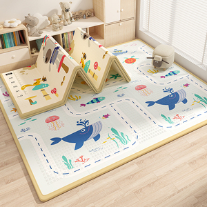 Alfombra de juego impermeable, ecológica, <span class=keywords><strong>no</strong></span> tóxica para bebés, alfombra de gateo para niños, alfombra infantil de doble cara, alfombra de espuma suave, juguete educativo. - Product Image 4