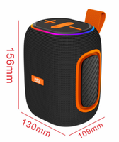 Sistem Audio Model AI Canggih, Speaker BT Suara Pintar, Subwoofer Bass Berat Portabel Tahan Air IPX4 Berdaya Tinggi untuk Luar Ruangan dan Rumah