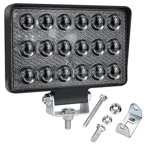 new products Car LED Work Light 5 Inch 18 Beads 54W Retrofit Spotlight for Automobile / Motorcycle / Off-road Vehicle / Truck /