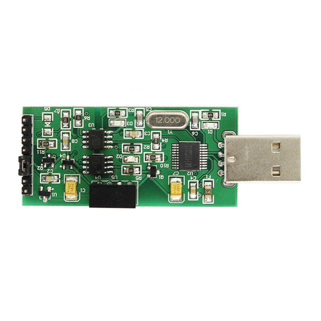 Taidacent USB TTL Isolated Converter Adapter Module Optocoupler Isolation Module High-Speed Isolation USB to TTL Serial Module