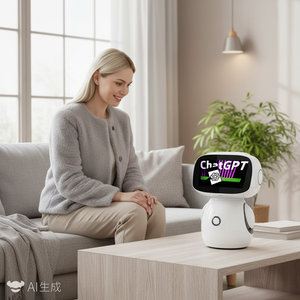 <span class=keywords><strong>Robot</strong></span> Giocattolo Educativo AI Intelligente Scala 1:5 |   ChatGPT 4.0 5 Plus Interazione Vocale 24/7 con Luci e Suoni, Regalo Educativo per Bambini e Adulti - Product Image 5