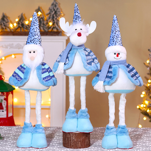 Christmas Decorations Santa Claus Snowman Reindeer Christmas Ornaments Happy New Year <b>Xmas</b> Dolls Interior Decorations - Product Image 2