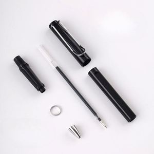 Black Ink Ballpoint <b>Pens</b> - 0.5mm Fine Tip, Waterproof & Quick Dry, <b>Refillable</b>, Click-Off Cap - Custom for Office & School - Product Image 4