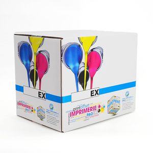 Boîte en <span class=keywords><strong>carton</strong></span> ondulé personnalisée à bas prix avec logo imprimé, design à rabat régulier pour l'expédition en gros de marchandises quotidiennes - Product Image 1