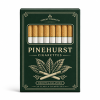 Caja de Papel Personalizada Profesional y Colorida para Cigarros de Tabaco, con Tapa Abatible y Logotipo en Relieve para Empaque de Marca