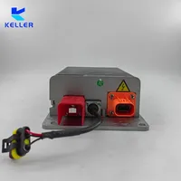 Convertisseur DC/DC KELLER 1kw avancé 144V 24V avec une efficacité de 94% et contrôle Can Bus pour moto