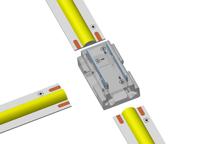Connecteur de bande LED à contact en cuivre RGB 9-en-1 9W 5mm/8mm/10mm pour miroir de salle de bain, meubles/placard, application mâle/femelle 2P 0-36V