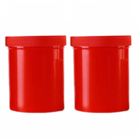 Vente directe d'usine HBC - Bouteille en PP à large ouverture de 50 ml, 80 ml, 100 ml, 120 ml, 250 ml, 500 ml - Contenant cosmétique miniature en plastique coloré