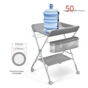 Nouvelle <span class=keywords><strong>table</strong></span> à <span class=keywords><strong>langer</strong></span> pliable et portable pour bébé 2026 – Meuble de puériculture - Product Image 6