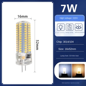 Bombilla LED Mini de Alta Calidad a Precio Económico, 3W 4W 5W 7W 9W G9, Luces Tipo Vela, 3500K, AC 85-265V, Ra80 - Product Image 4