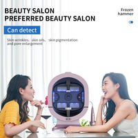 Appareil d'analyse faciale 3D intelligent alimenté par l'IA, modèle de bureau S5 pour usage domestique et commercial, détection de la pigmentation, de l'hydratation et des rides