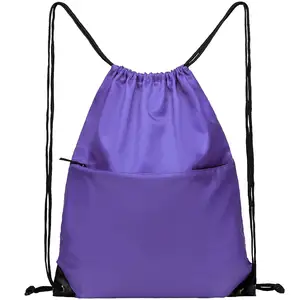 Fashionable practical drawstring bags suitable people who pursue simple lifestyle Waterproof drawstring bags also available