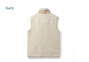 Chaleco polar de Sherpa unisex para exteriores, chaqueta sin mangas, chaleco, chaleco - Product Image 2