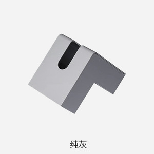 New Design Empty <strong>Customized</strong> Black White Gray <strong>Cardboard</strong> <strong>Box</strong> Influencer L-shaped <strong>Tissue</strong> <strong>Box</strong> Living Room Simple <strong>Tissue</strong> <strong>Box</strong>