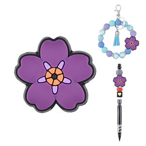 Materiale morbido Custom Silicone focale perline di perline <span class=keywords><strong>penna</strong></span> Chs <span class=keywords><strong>denti</strong></span> del bambino perline e Charms per penne top - Product Image 4