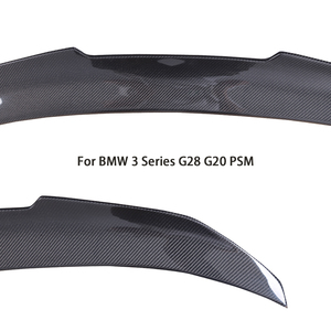 สปอยเลอร์หลังคาร์บอนไฟเบอร์แบบแห้งทรง PSM สำหรับรถยนต์ซีรีส์ 3 รุ่น G20 G28 และ M3 G80 ปี 2018-2025 - Product Image 3