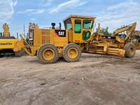 Machine à niveler à moteur CAT 14H, d'occasion, 120G, 140H, 120H, caterpillar d'occasion, pas cher, à vendre