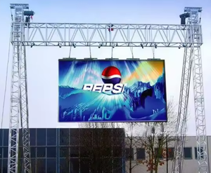 Pantalla LED digital P2.9 con marco de aluminio, montable en pared, panel gráfico para interiores de 3m x 1.5m - Product Image 4