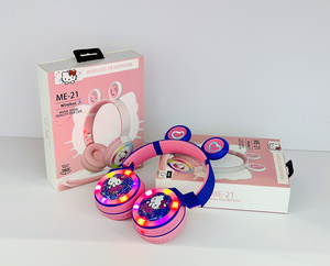 Audífonos Inalámbricos para Juegos de PC ME-21 Hello Kitty, Audífonos <span class=keywords><strong>Bluetooth</strong></span>, <span class=keywords><strong>Auriculares</strong></span> Supraaurales - Product Image 3