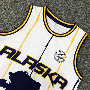 Maillot de basket-ball des équipes de haute qualité cousu maillots de basket-ball de sport pour hommes - Product Image 3