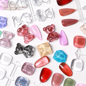 Punte per unghie <span class=keywords><strong>VIP</strong></span> bara unghie finte punte per Nail Art lunghe chiare/naturali forma piatta Manicure a copertura totale stile francese - Product Image 5