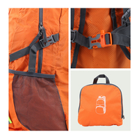 Ransel Serbaguna Ringan, Dapat Dilipat dan Dikemas, Tas Punggung Portabel untuk Perjalanan, Hiking, dan Berkemah di Luar Ruangan