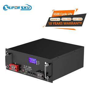 6500 cycles 51.2v 100ah 200ah tout en 1 stockage d'énergie solaire batterie Lifepo4 batteries au lithium-ion pour la maison - Product Image 1