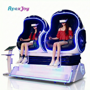 Nova Capsule - Chaise VR 9D à 2 places, simulateur de mouvement VR interactif au prix d'usine, machine de jeu VR ShallxR <span class=keywords><strong>3</strong></span> pour <span class=keywords><strong>centre</strong></span> de jeux - Product Image 1
