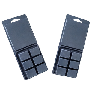 <strong>Custom</strong> 5 Cell /6 Cavity Soy <strong>Wax</strong> Blister <strong>Clamshell</strong> PS Matte Plastic Large Black <strong>Wax</strong> <strong>Melt</strong> <strong>Clamshell</strong> <strong>Packaging</strong> Boxes for <strong>Wax</strong> <strong>Melts</strong> - Product Image 4