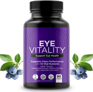 Integratori Vitaminici Aurevia per Energia, Capsule per la Salute degli Occhi degli Adulti, 90 Capsule (2 Confezioni) - Product Image 1