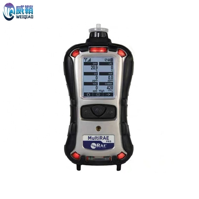 Portable Multi Gas Detector for CO NO2 CL2 NH3 O2 Detecting Multi RAE Lite Pump or Diffusion Gas Leak Detector
