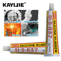 KAYIJIE RTV-1408 Pâte de silicone thermiquement conductrice argentée bon marché pour PCB
