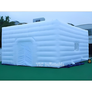 Bán Hot <span class=keywords><strong>LED</strong></span> <span class=keywords><strong>Inflatable</strong></span> Yoga Dome Cube Lều kích thước tùy chỉnh inflatables nhà <span class=keywords><strong>Inflatable</strong></span> hộp đêm lều cho các sự kiện - Product Image 5
