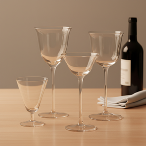 Verres à cocktail Marguerite modernes et durables faits à la main, en cristal à haute nervure, personnalisables avec logo, pour bars et vente en gros - Product Image 1