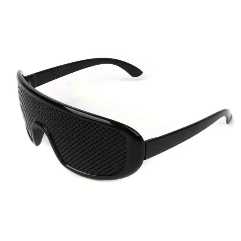 One Piece Anti-Myopie Custom Pinhole Sonnenbrille Pin Hole Sonnenbrille Übung Eye sight Brillen Pflege produkte Pinhole Brille